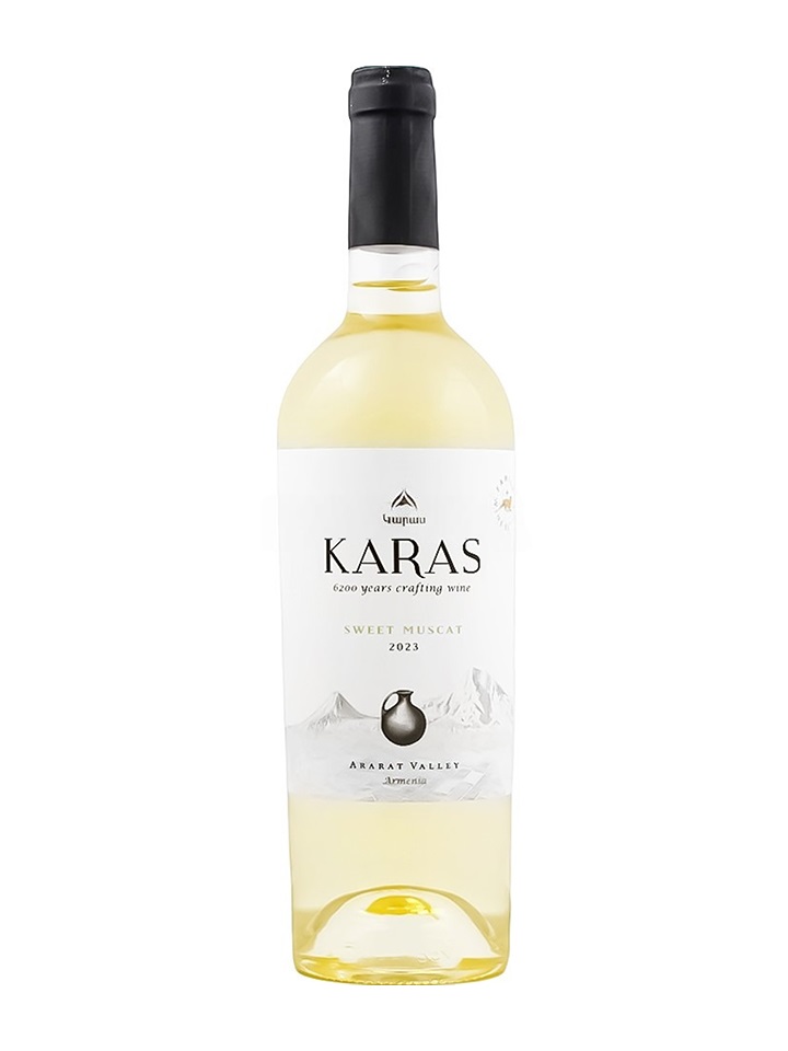Karas Muscat White Semi-Sweeet Wine 750ml
