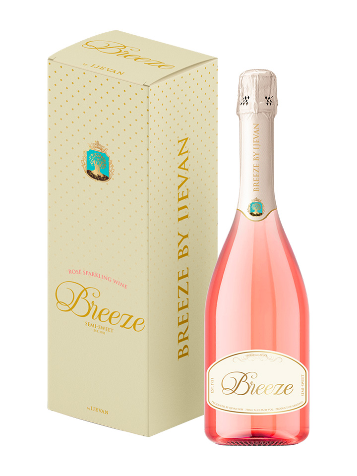 Ijevan Breeze Rose Semi-sweet Sparkling Wine 750ml