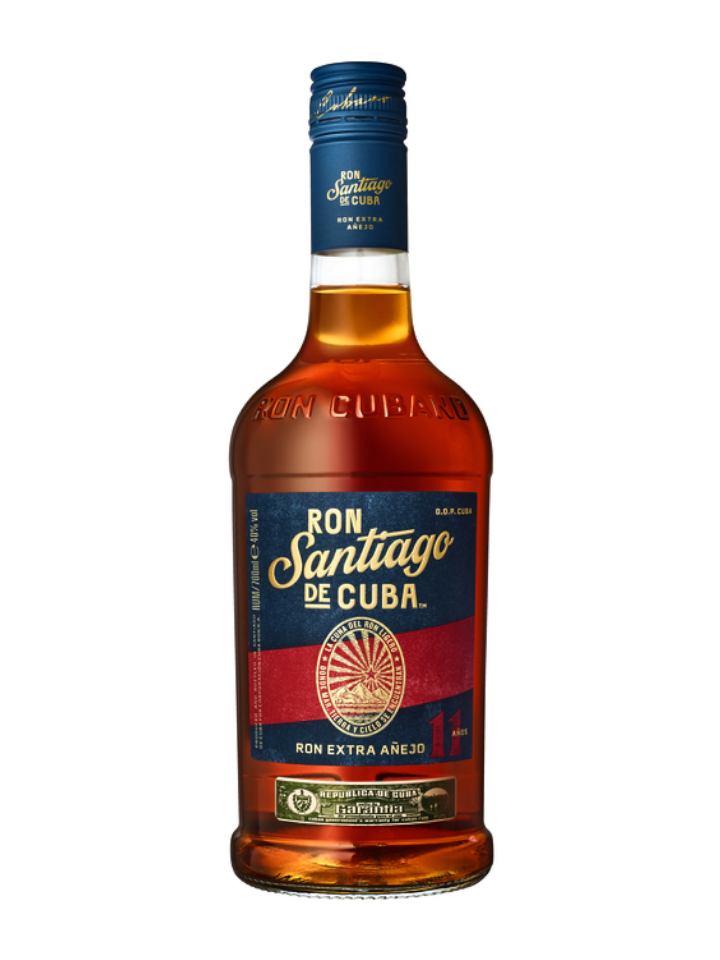 RON SANTIAGO DE CUBA EXTRA AÑEJO 11 YEARS OLD